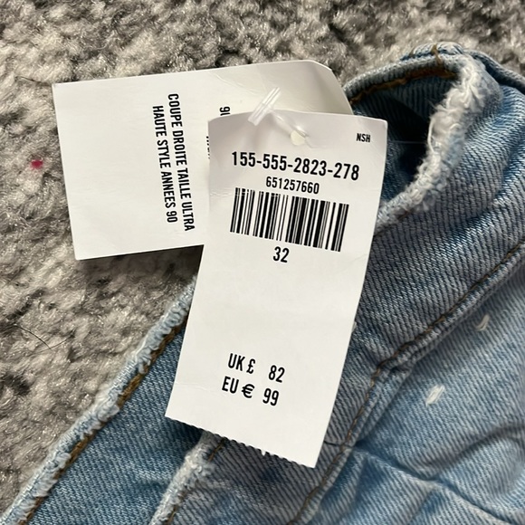 AF 90’s Straight Jeans - Size 32 - Picture 3 of 6